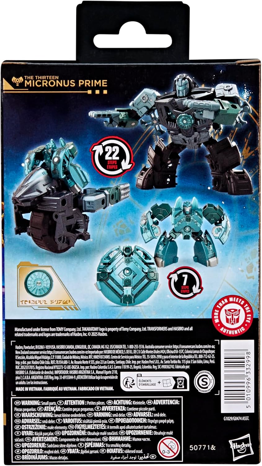 Transformers Age of the Primes Deluxe Class - The Thirteen Micronus Prime