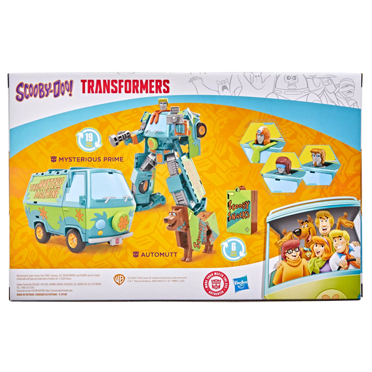 Transformers Scooby Doo Mysterious Prime & Automutt