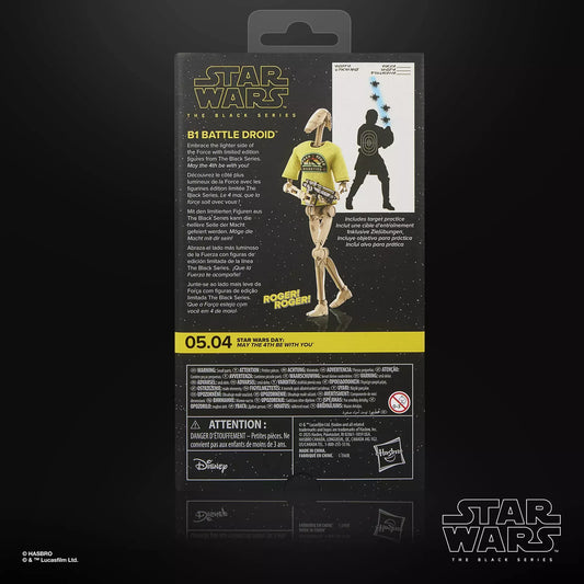 Star Wars Black Series - B1 Battle Droid (May the 4th Be With You)