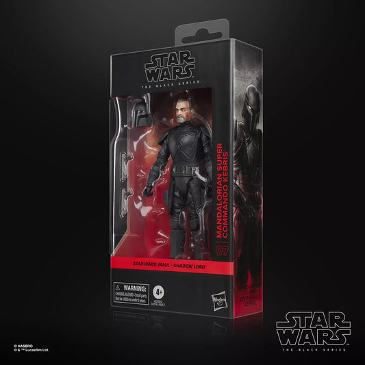 Star Wars Black Series - Mandalorian Super Commando Kebris (Shadow Lord)