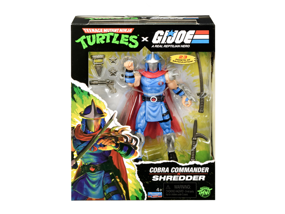 G.I. Joe x TMNT Cobra Commander x Shredder