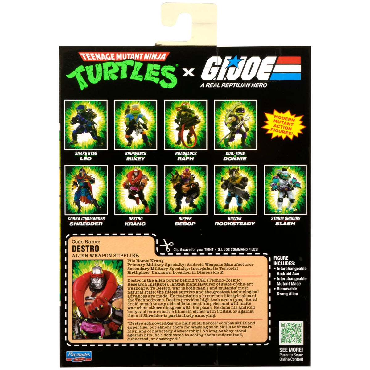 G.I. Joe x TMNT Destro x Krang