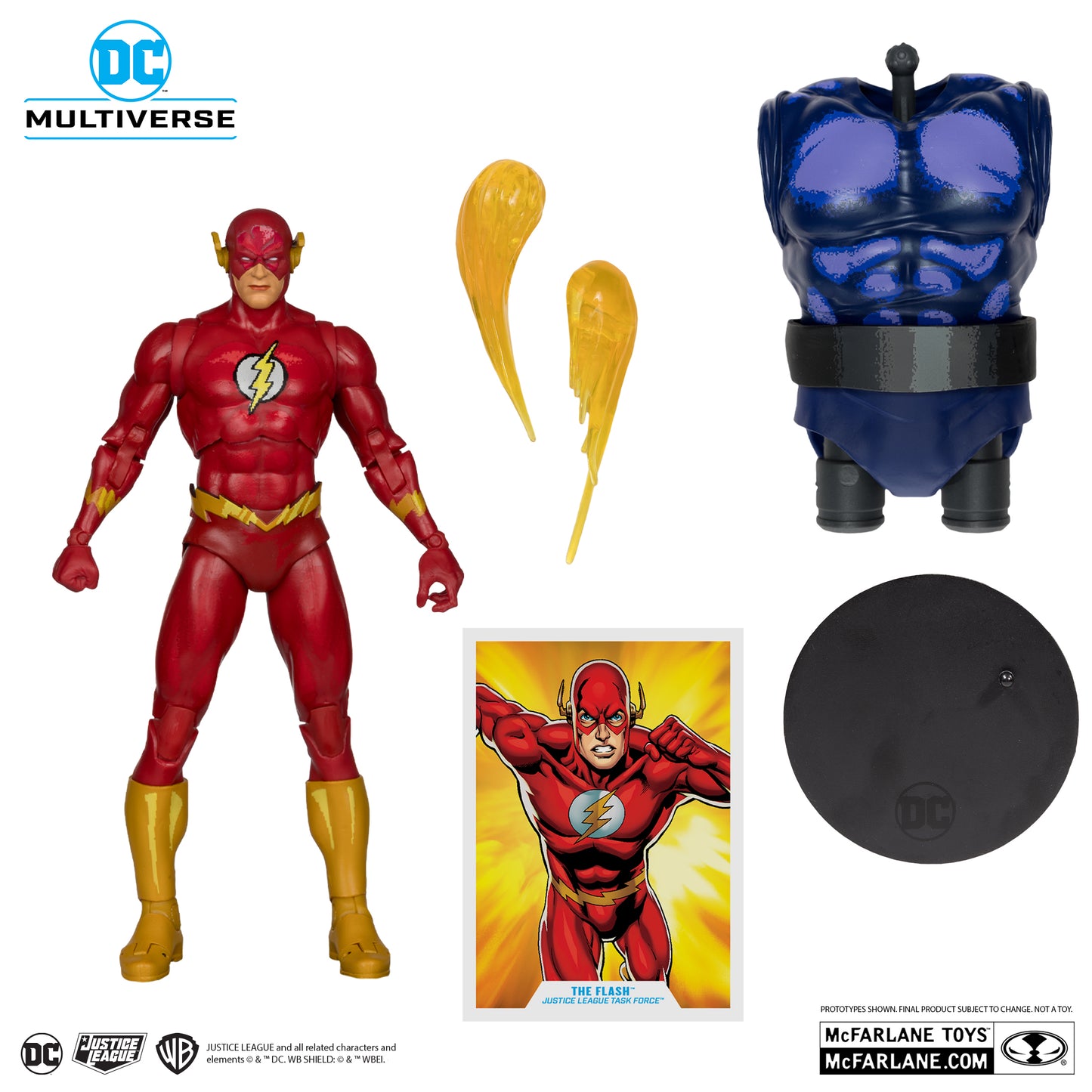 DC Multiverse - The Flash (Justice League Task Force) Build-A-Figure