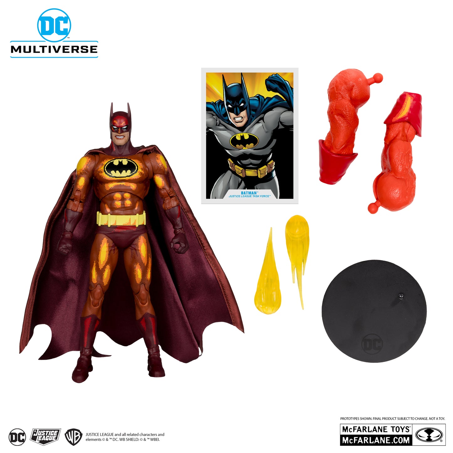 DC Multiverse - Batman (Justice League Task Force) Build-A-Figure (Platinum Edition)