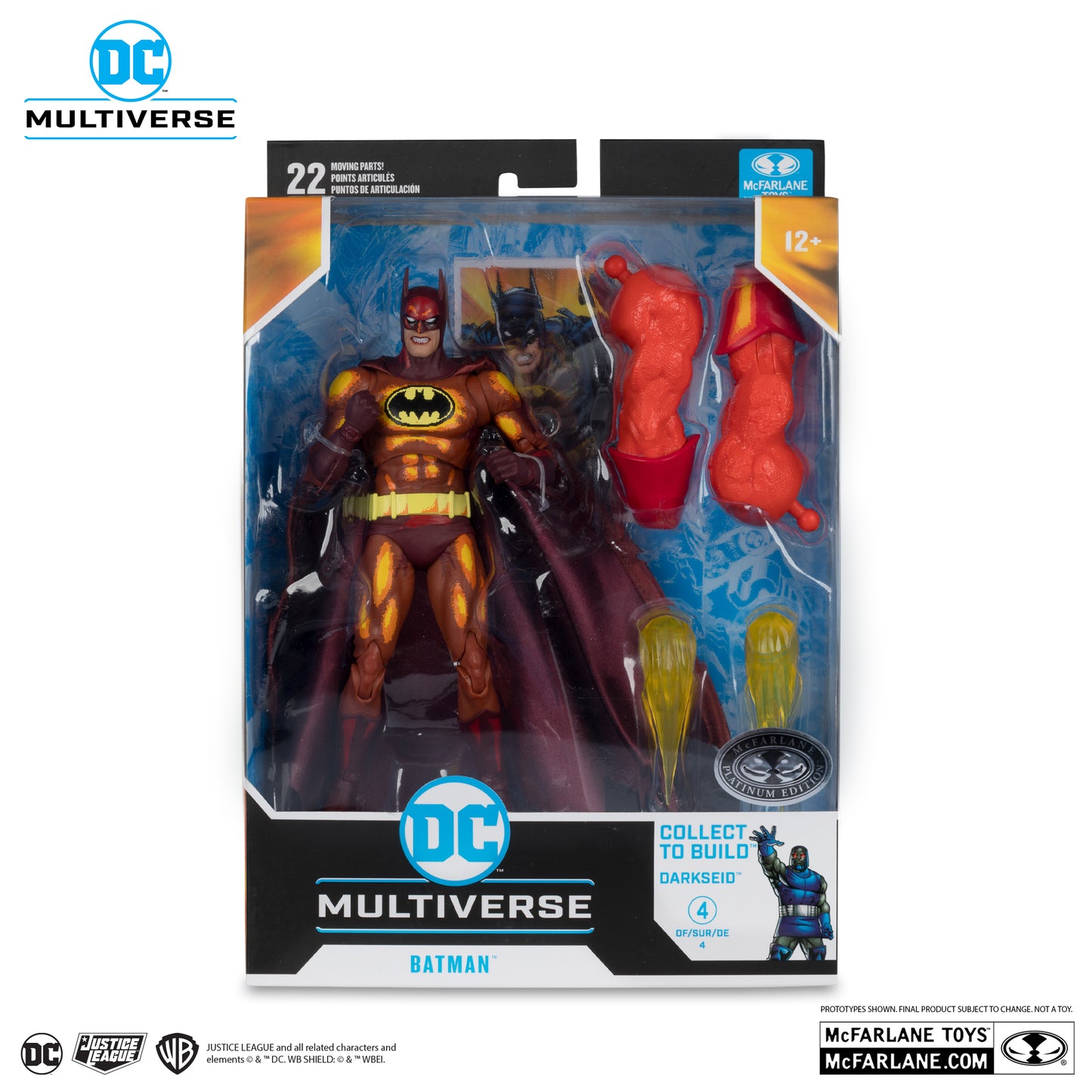 DC Multiverse - Batman (Justice League Task Force) Build-A-Figure (Platinum Edition)