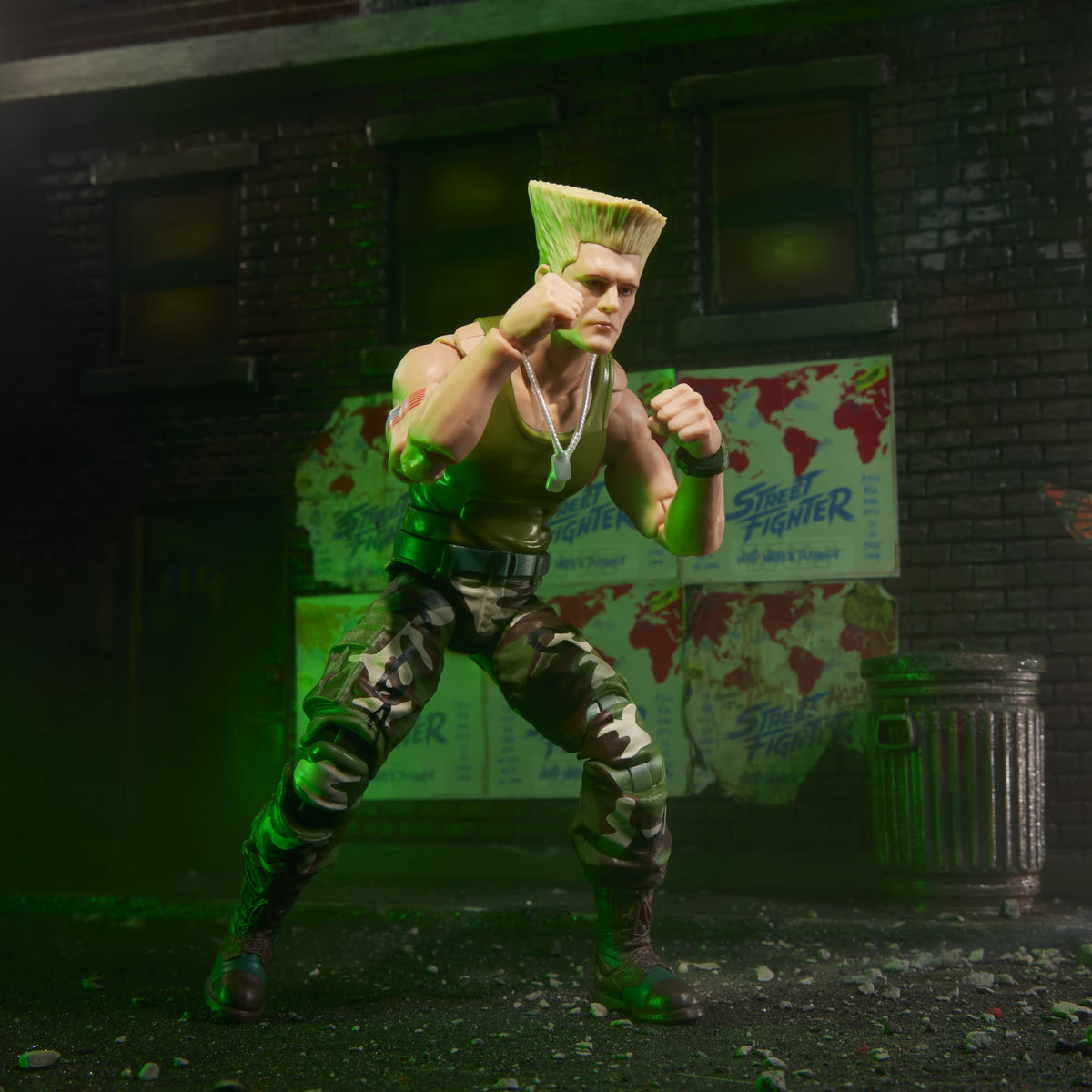 Street Fighter Guile Figure