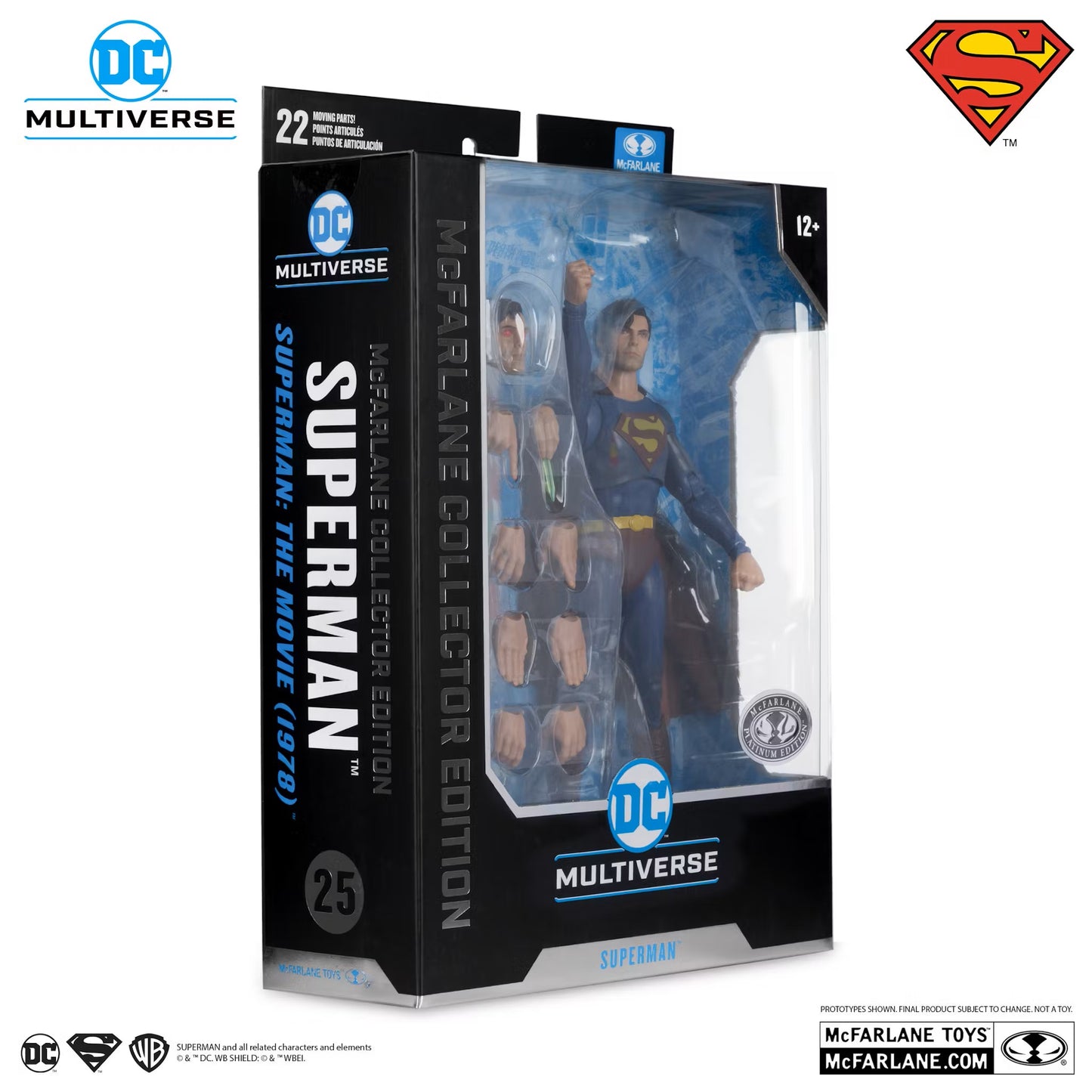 DC Multiverse Collector Edition #25 - Superman: The Movie (1978) Platinum Edition