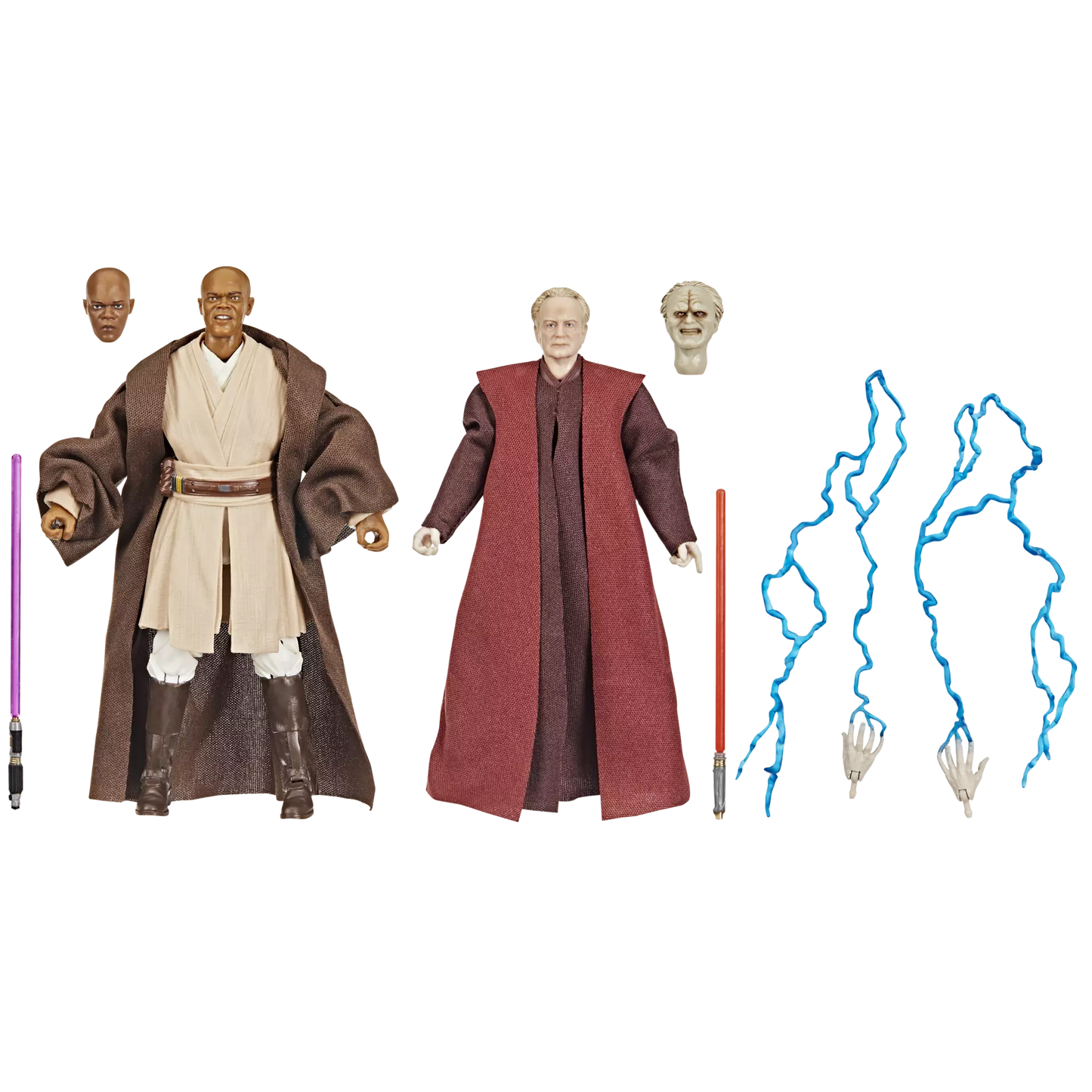 Star Wars Black Series - Mace Windu & Darth Sidious (Revenge of the Sith)