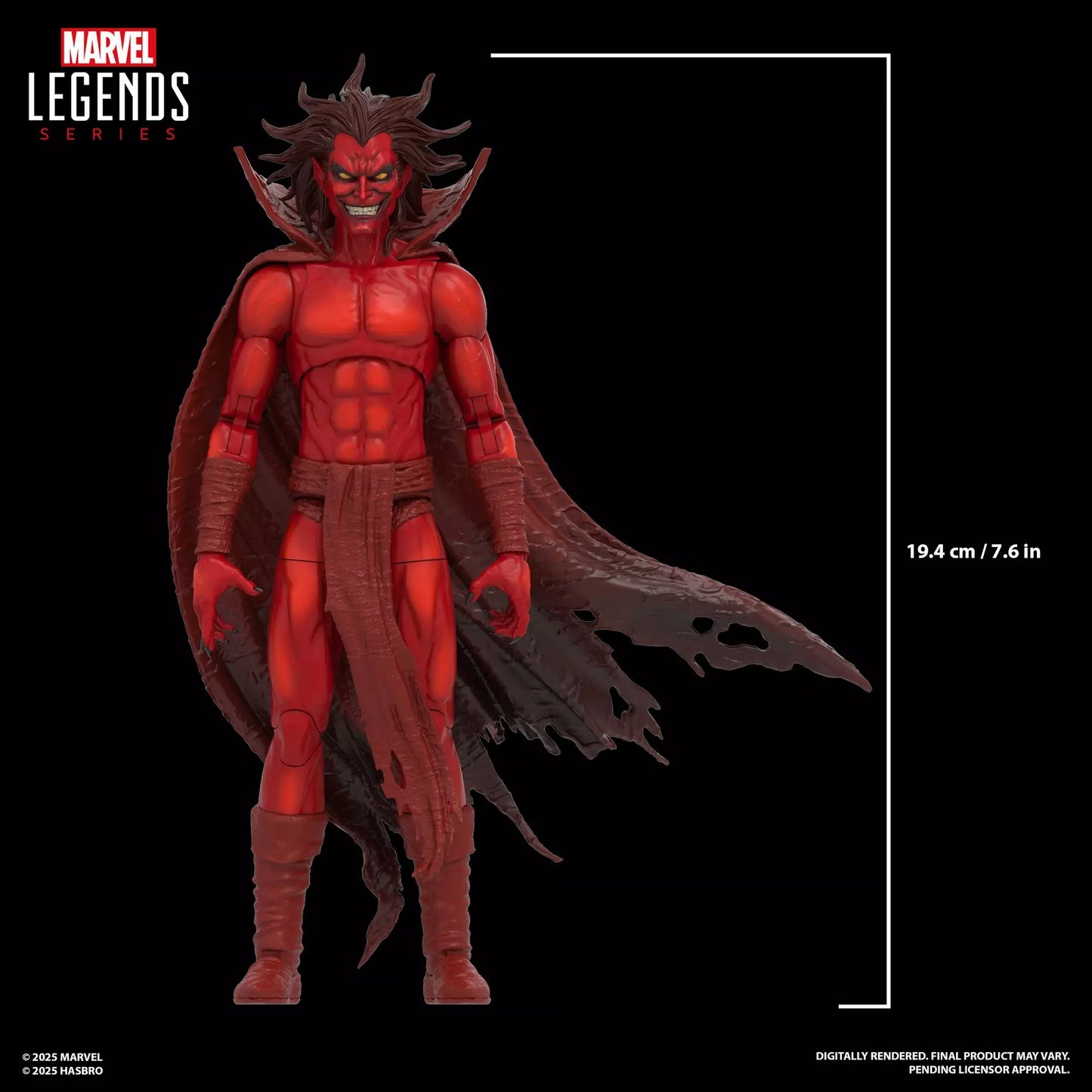 Marvel Legends Series Marvel's Mephisto with Infernal Throne
