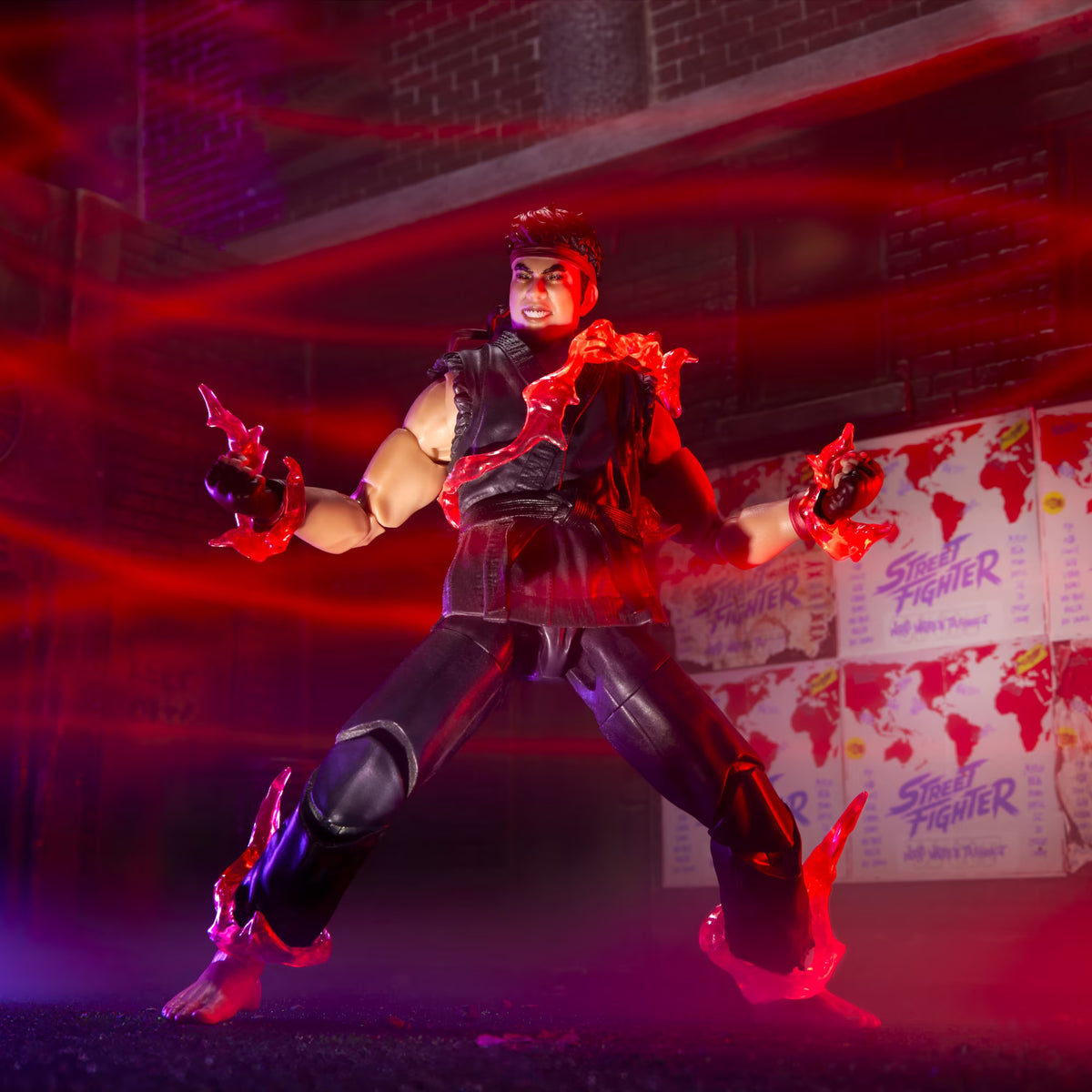 Street Fighter Dark Ryu Figure