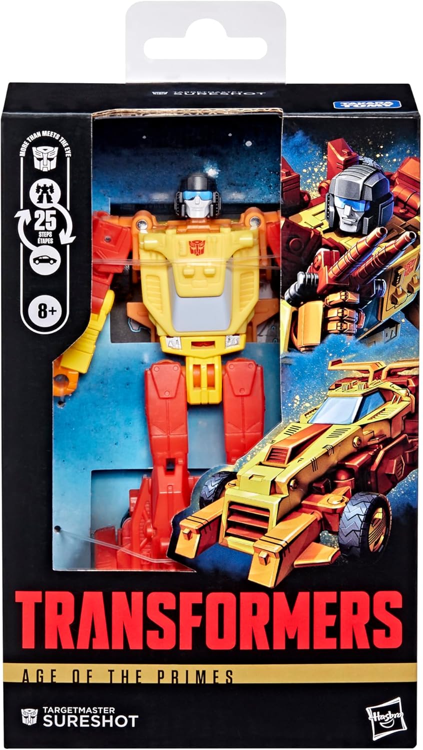 Transformers Age of the Primes Deluxe Class - Targetmaster Sureshot