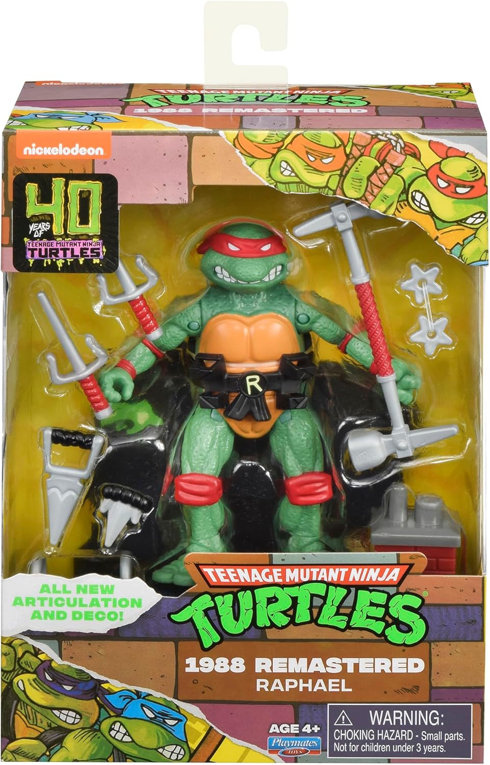 TMNT 1988 Remastered Raphael