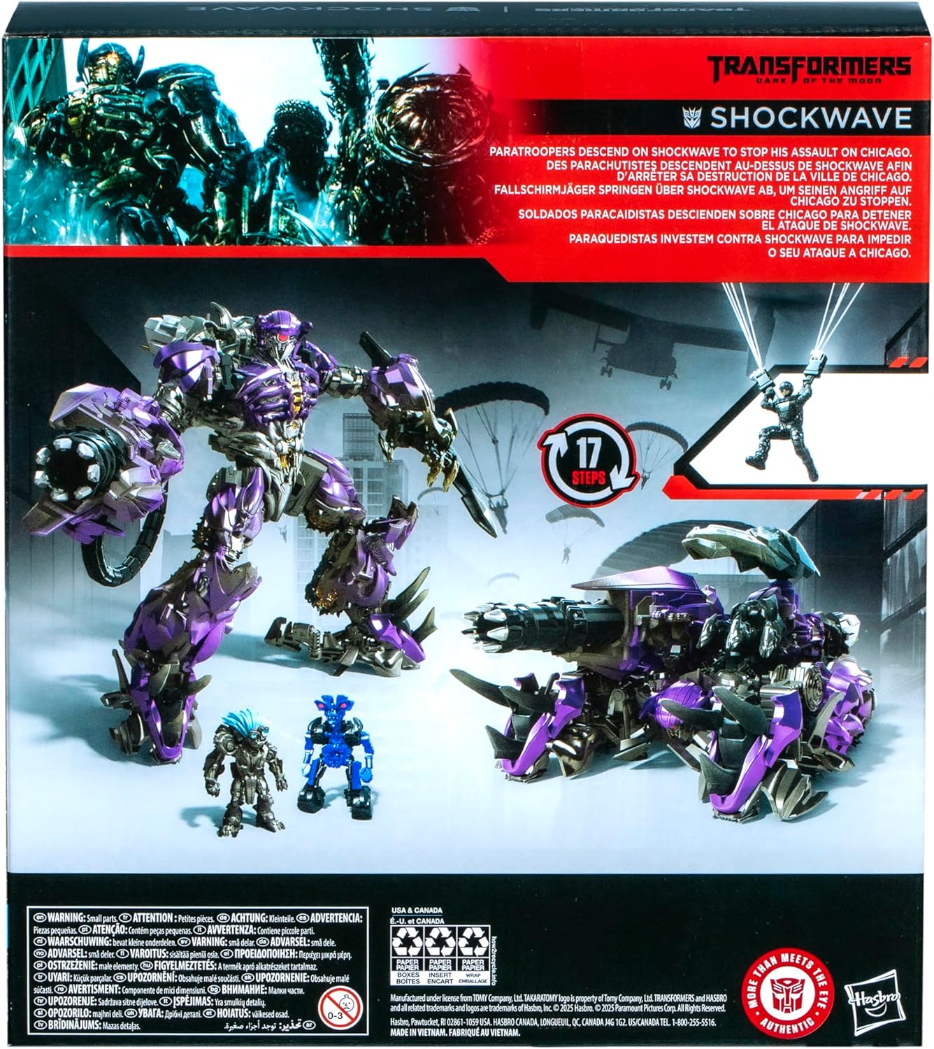 Transformers: Studio Series Leader Class - Dark of the Moon Shockwave
