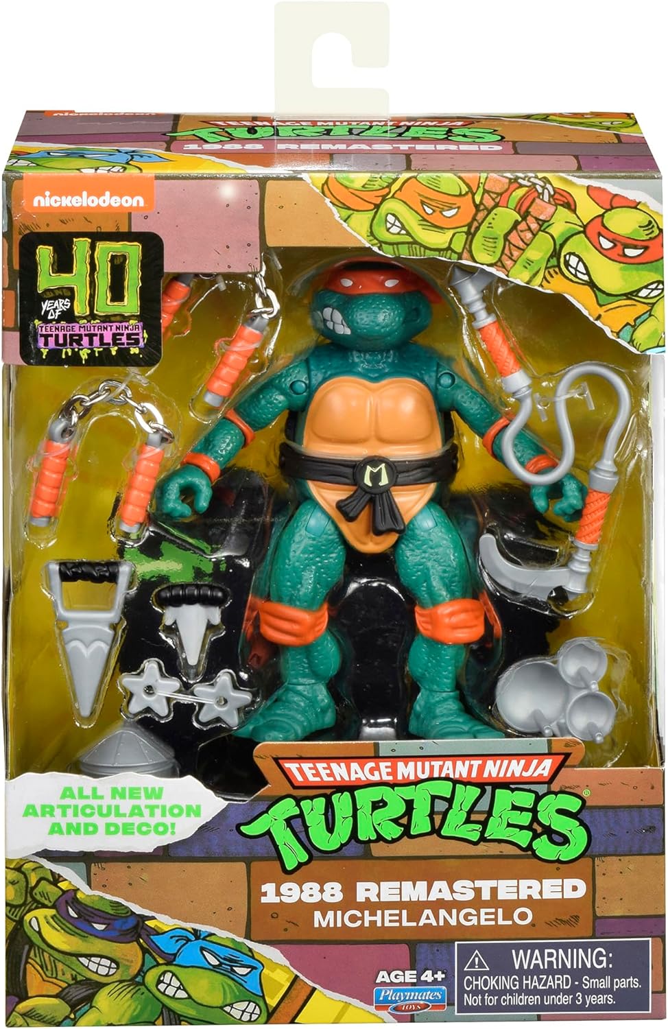 TMNT 1988 Remastered Michelangelo