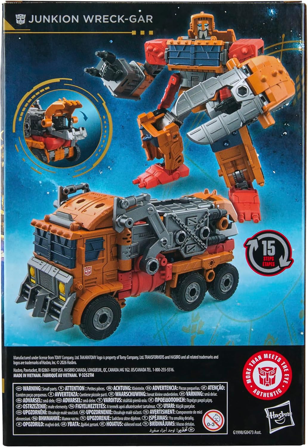 Transformers Age of the Primes Voyager Class - Junkion Wreck-Gar