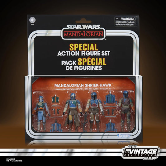 Star Wars - Vintage Collection Mandalorian Shriek-Hawk Collector 4-Pack