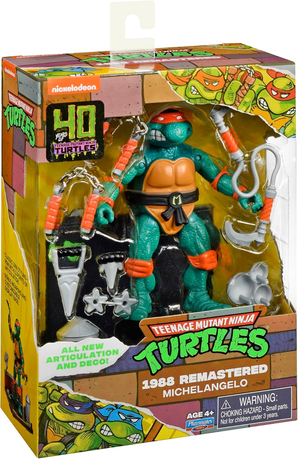 TMNT 1988 Remastered Michelangelo