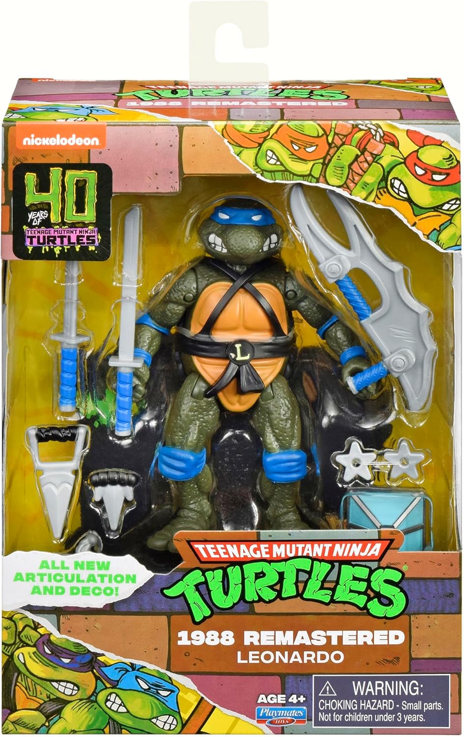 TMNT 1988 Remastered Leonardo