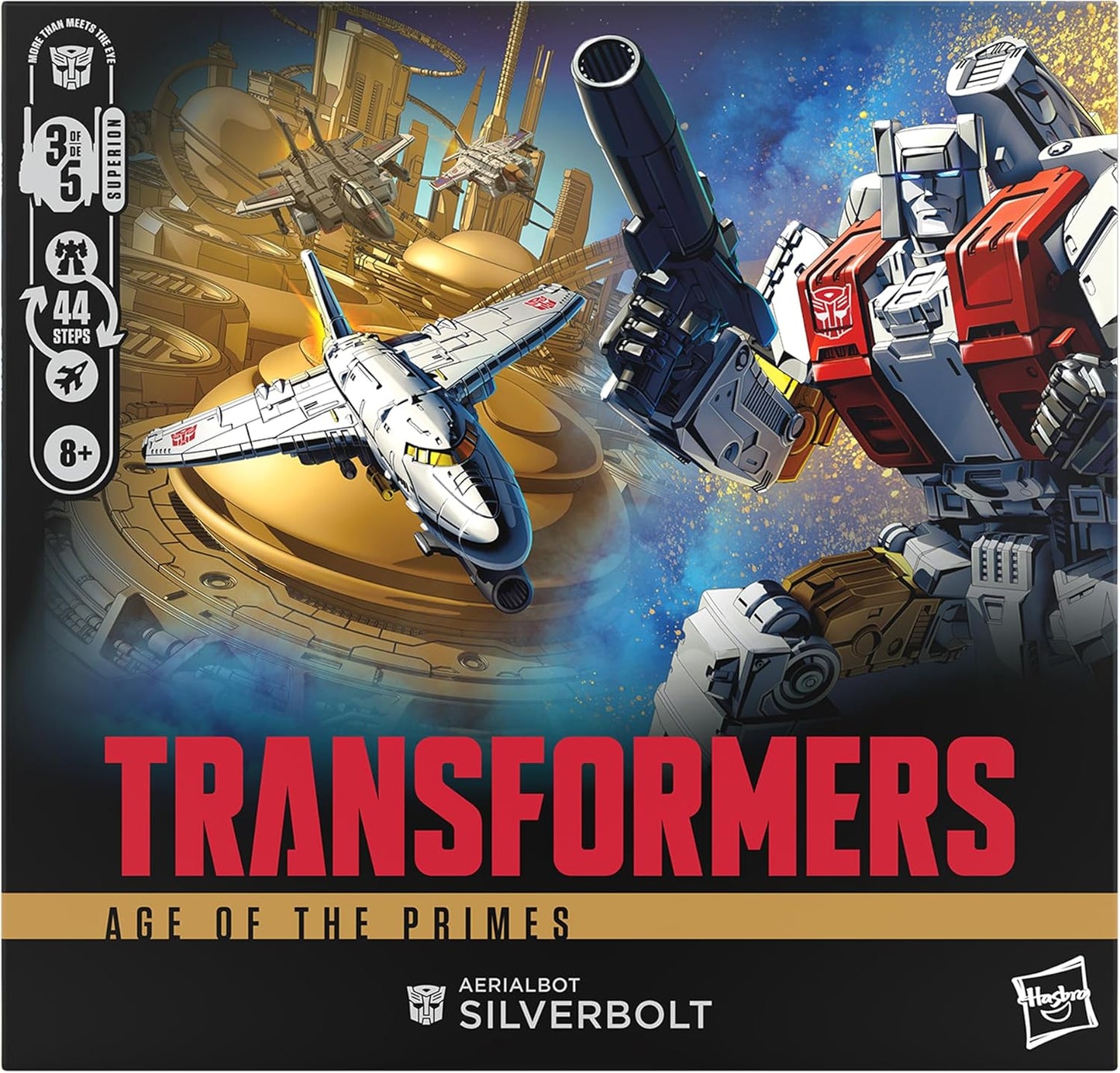 Transformers Age of the Primes Commander Class - Aerialbot Silverbolt
