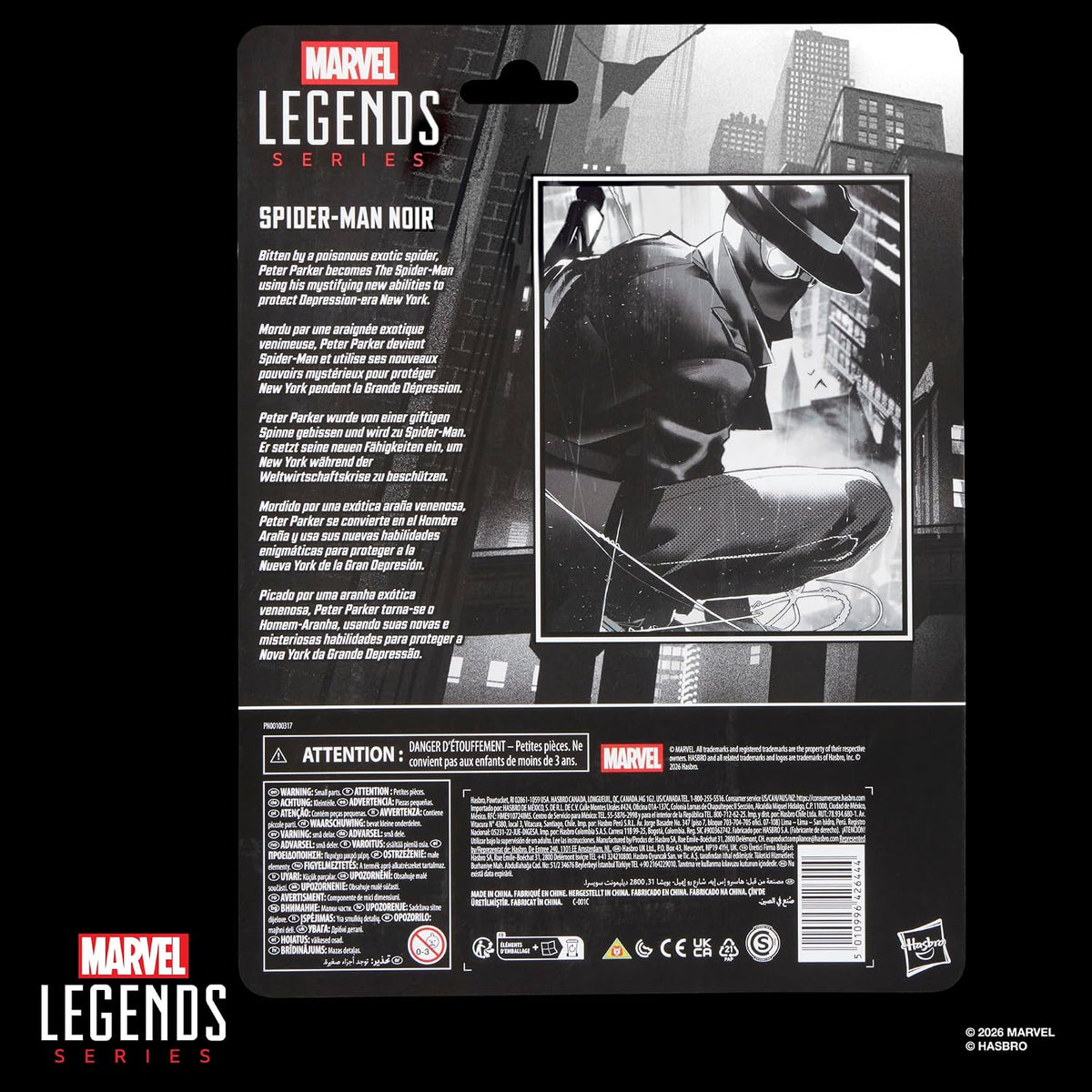 Marvel Legends Series: Retro Collection Spider-Man Noir