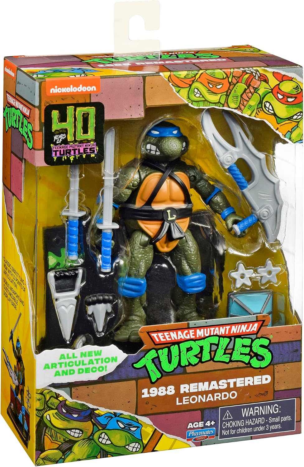 TMNT 1988 Remastered Leonardo