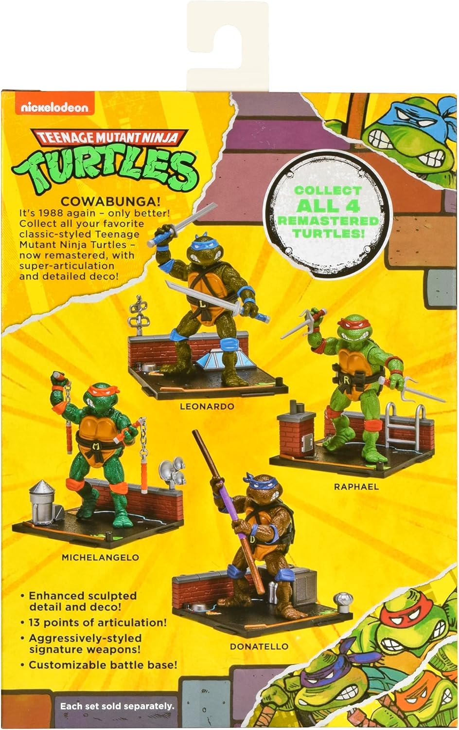 TMNT 1988 Remastered Michelangelo