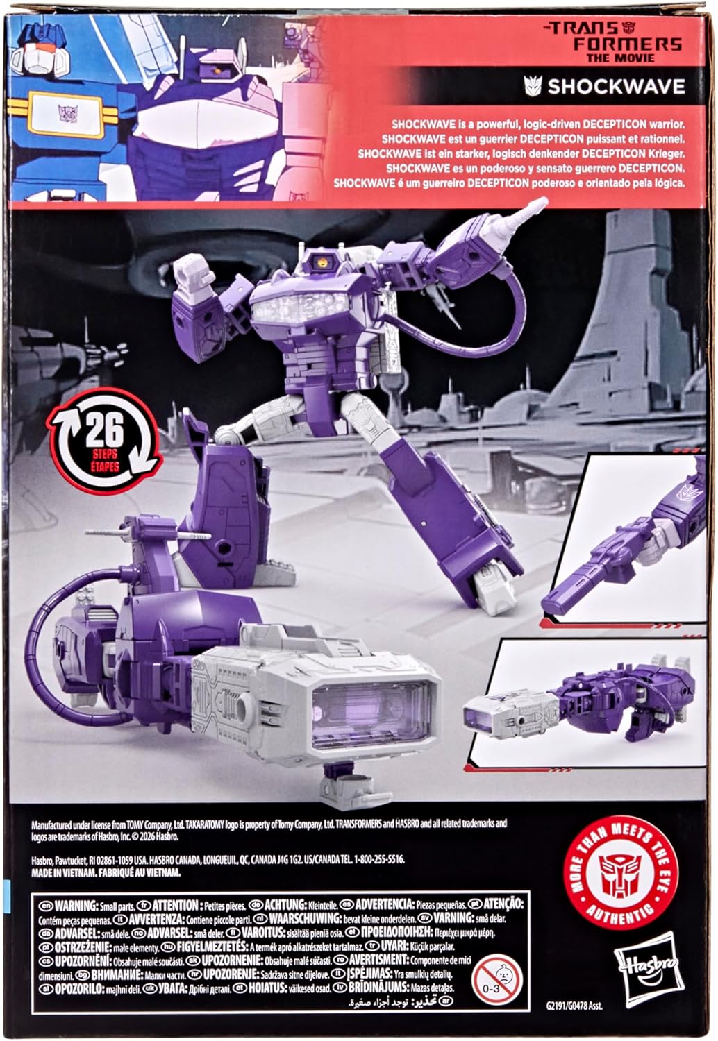 Transformers Studio Series The Transformers: The Movie Voyager Class Shockwave