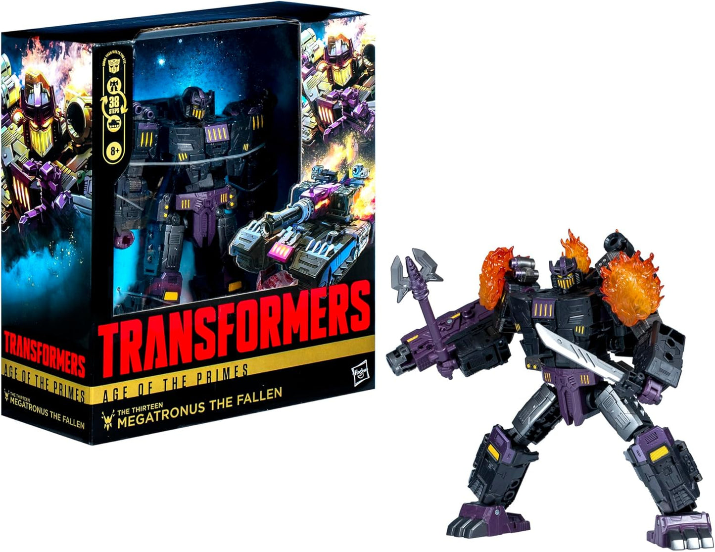 Transformers Age of the Primes Leader Class - The Thirteen Megatronus The Fallen