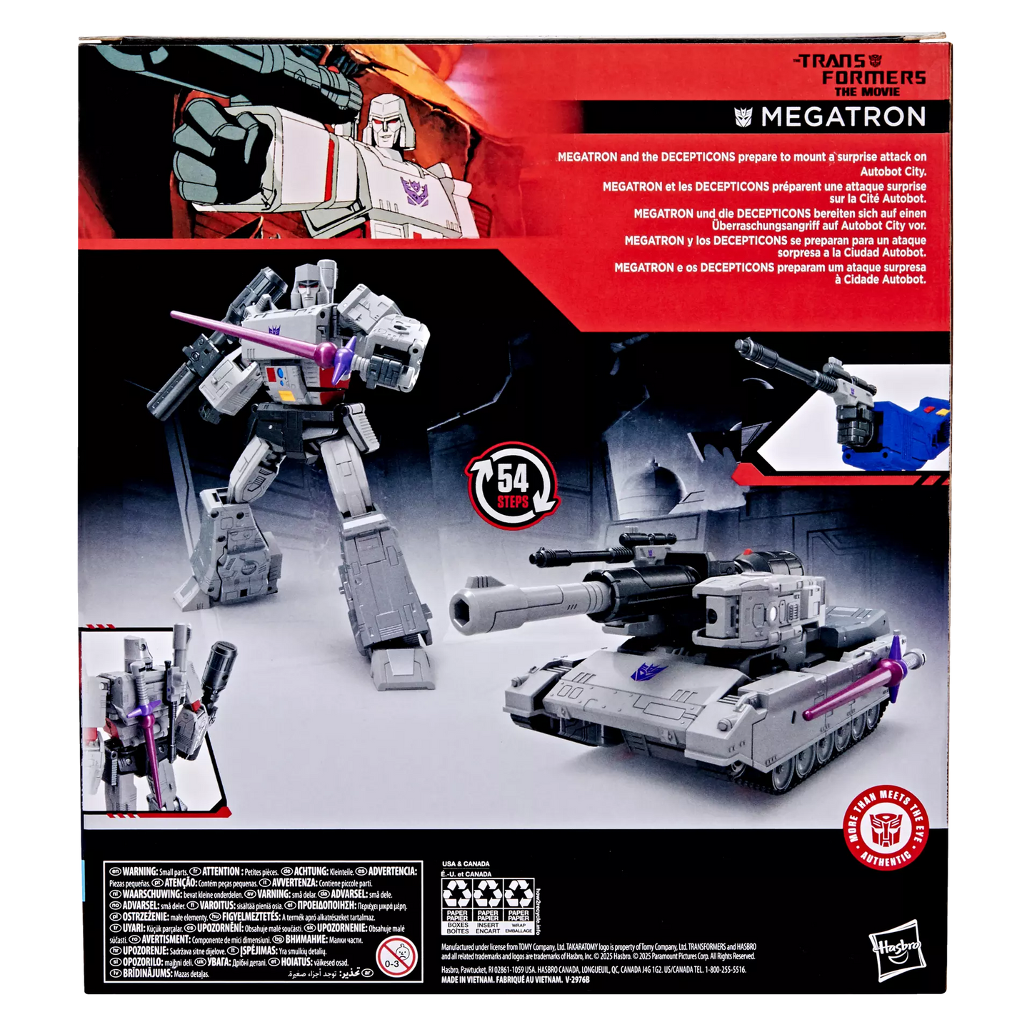Transformers: Studio Series Leader Class Megatron (1986 Movie)
