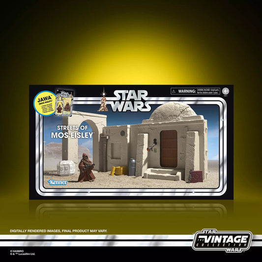 Star Wars - Vintage Collection Streets of Mos Eisley Playset with Jawa (Mos Eisley)