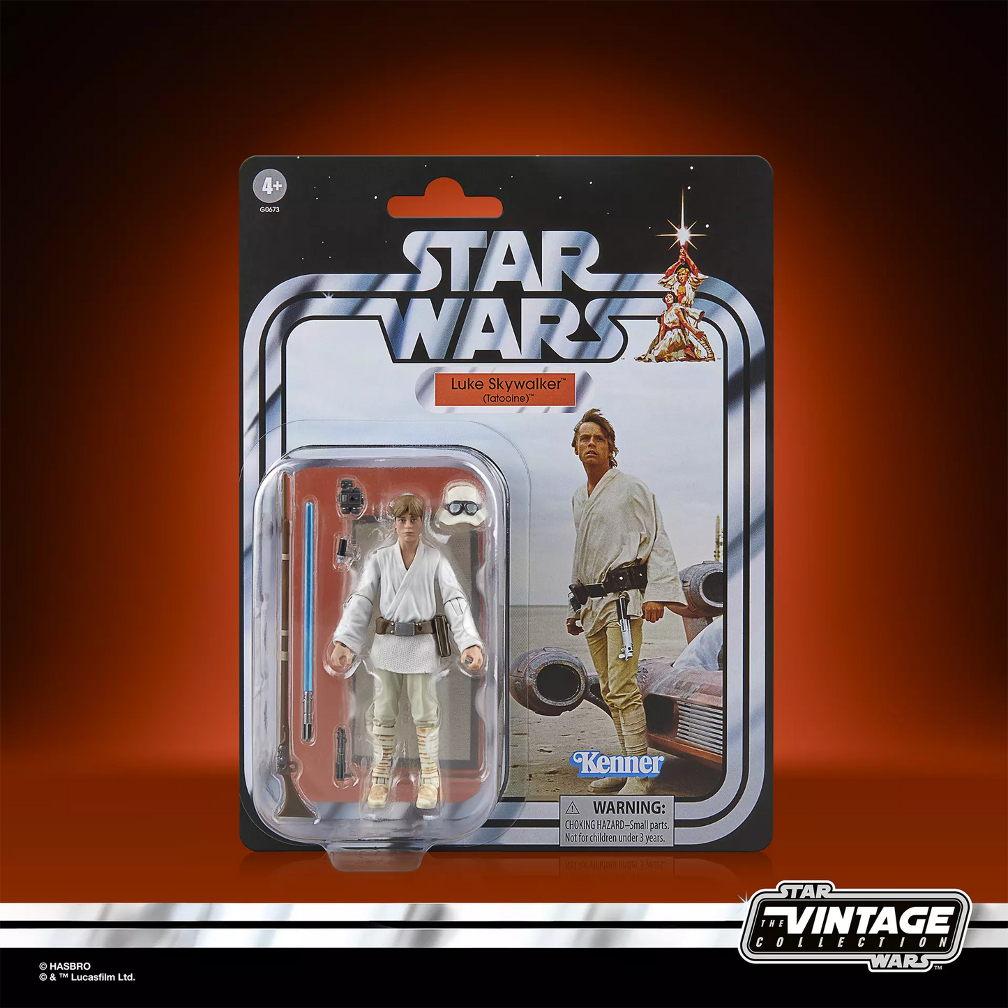 Star Wars - Vintage Collection Landspeeder with Luke Skywalker (Tatooine)