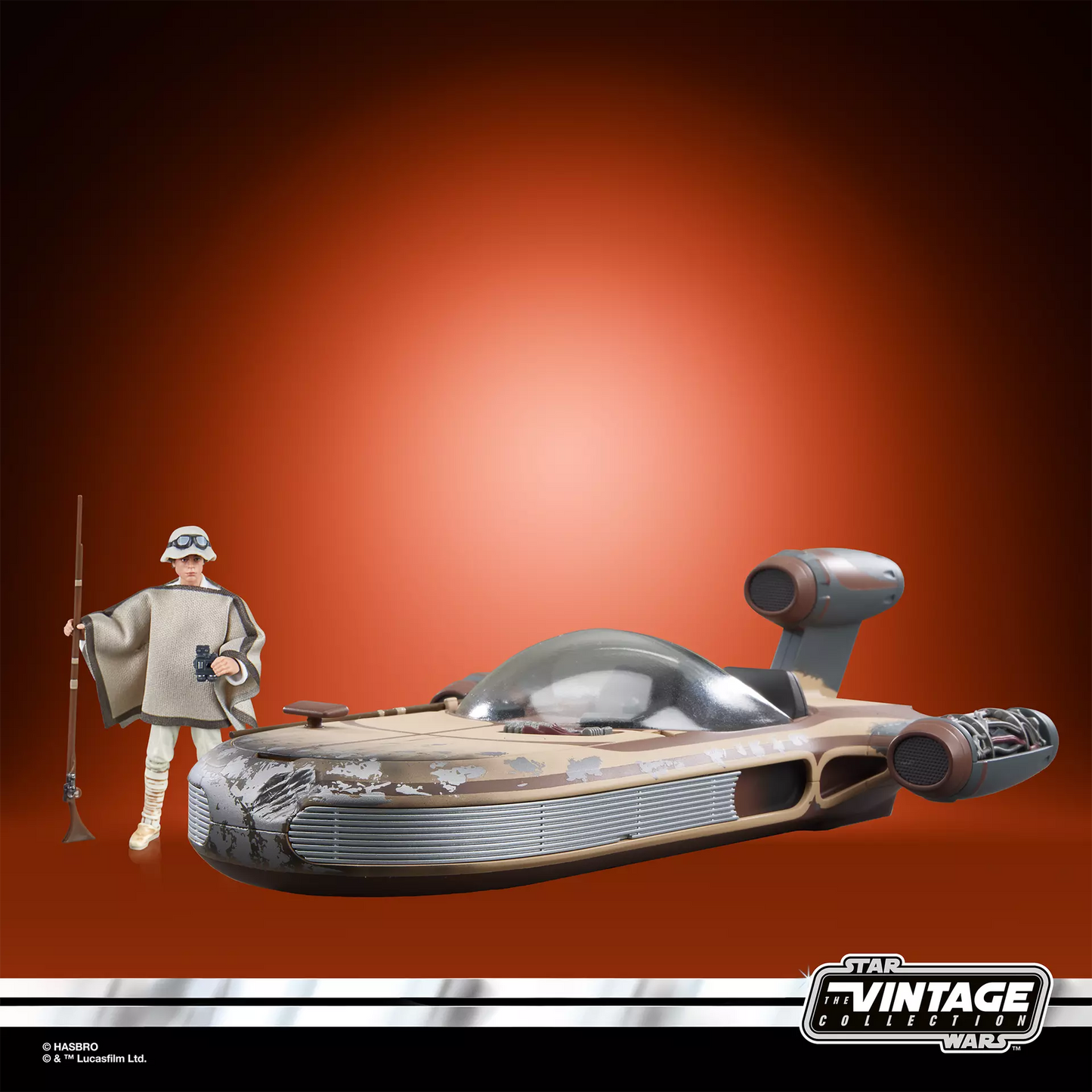 Star Wars - Vintage Collection Landspeeder with Luke Skywalker (Tatooine)