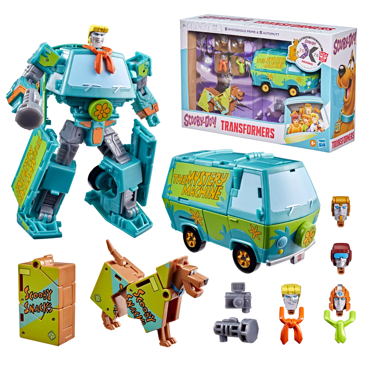 Transformers Scooby Doo Mysterious Prime & Automutt