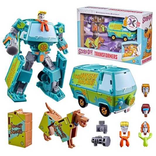 Transformers Scooby Doo Mysterious Prime & Automutt