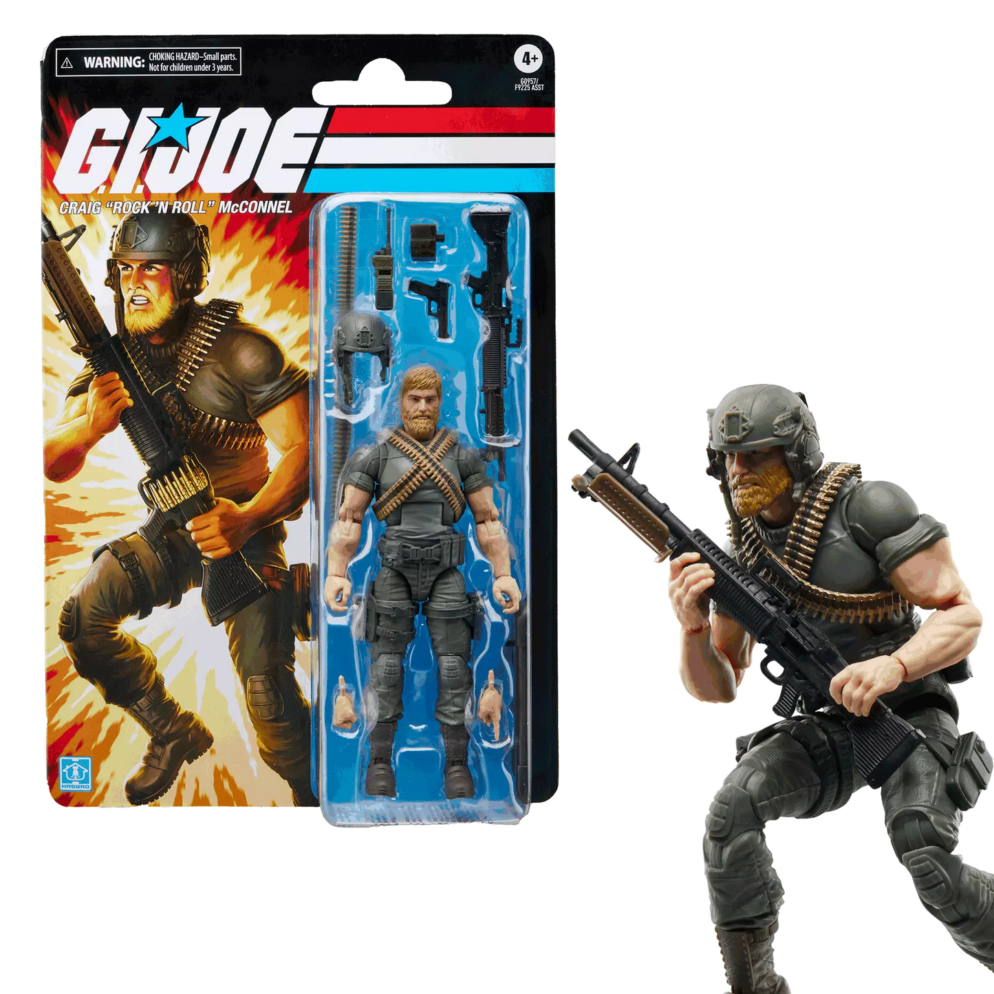 G.I. Joe Classified Series Retro Cardback Craig "Rock 'N Roll" McConnel