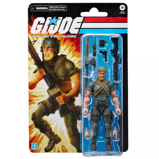 G.I. Joe Classified Series Retro Cardback Craig "Rock 'N Roll" McConnel