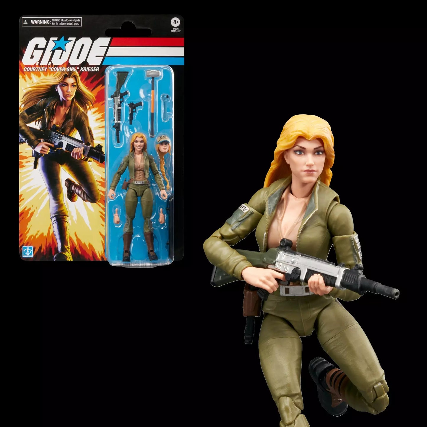G.I. Joe Classified Series Retro Cardback Courtney "Cover Girl" Krieger