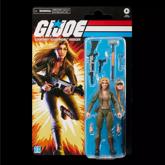 G.I. Joe Classified Series Retro Cardback Courtney "Cover Girl" Krieger