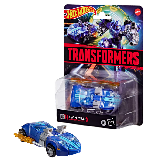 Transformers Collaborative Hot Wheels® x Transformers Twin Mill™ (Blue)