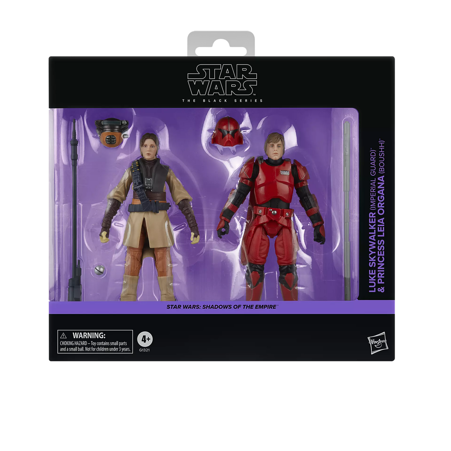 Star Wars Black Series - Luke Skywalker (Imperial Guard) & Princess Leia Organa (Boushh)