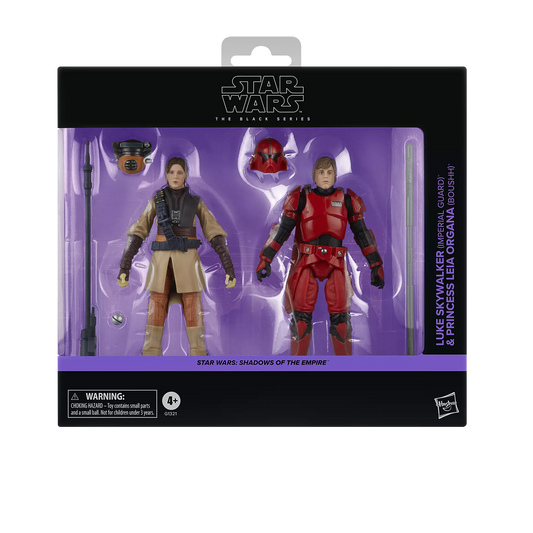Star Wars Black Series - Luke Skywalker (Imperial Guard) & Princess Leia Organa (Boushh)