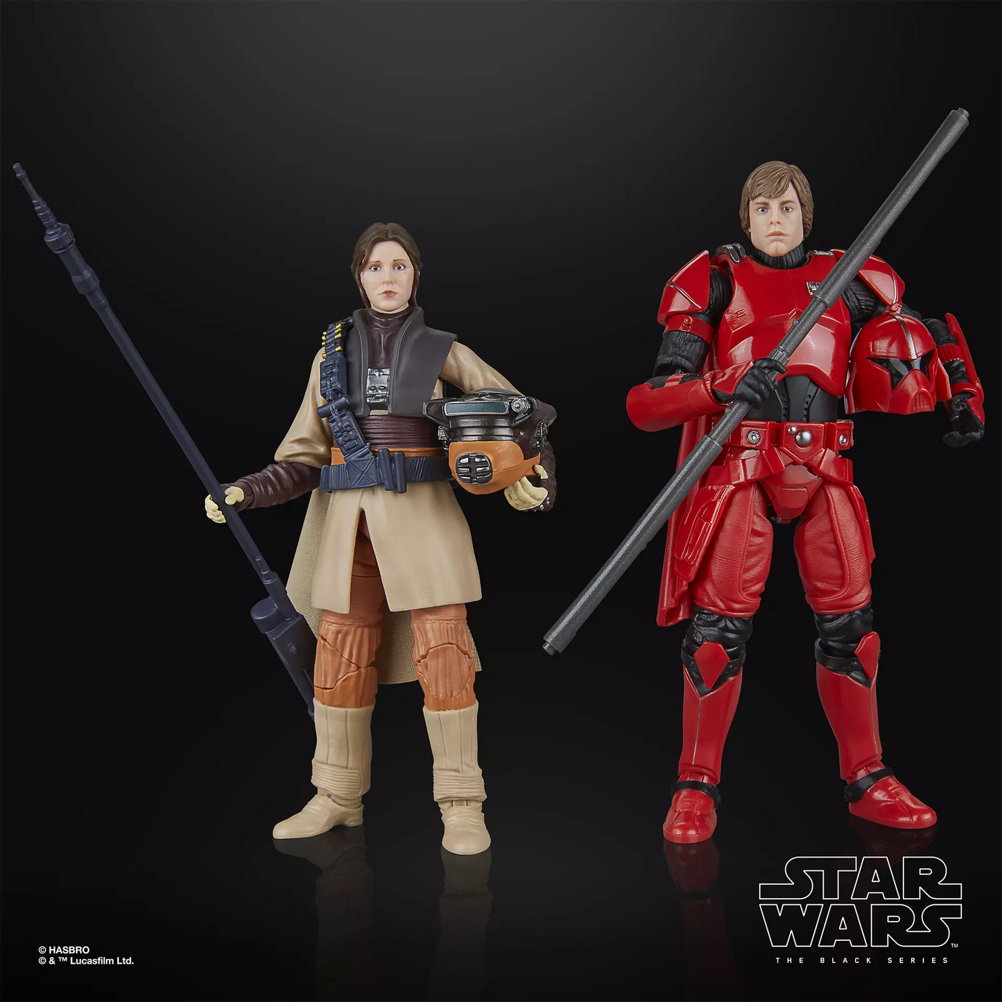Star Wars Black Series - Luke Skywalker (Imperial Guard) & Princess Leia Organa (Boushh)