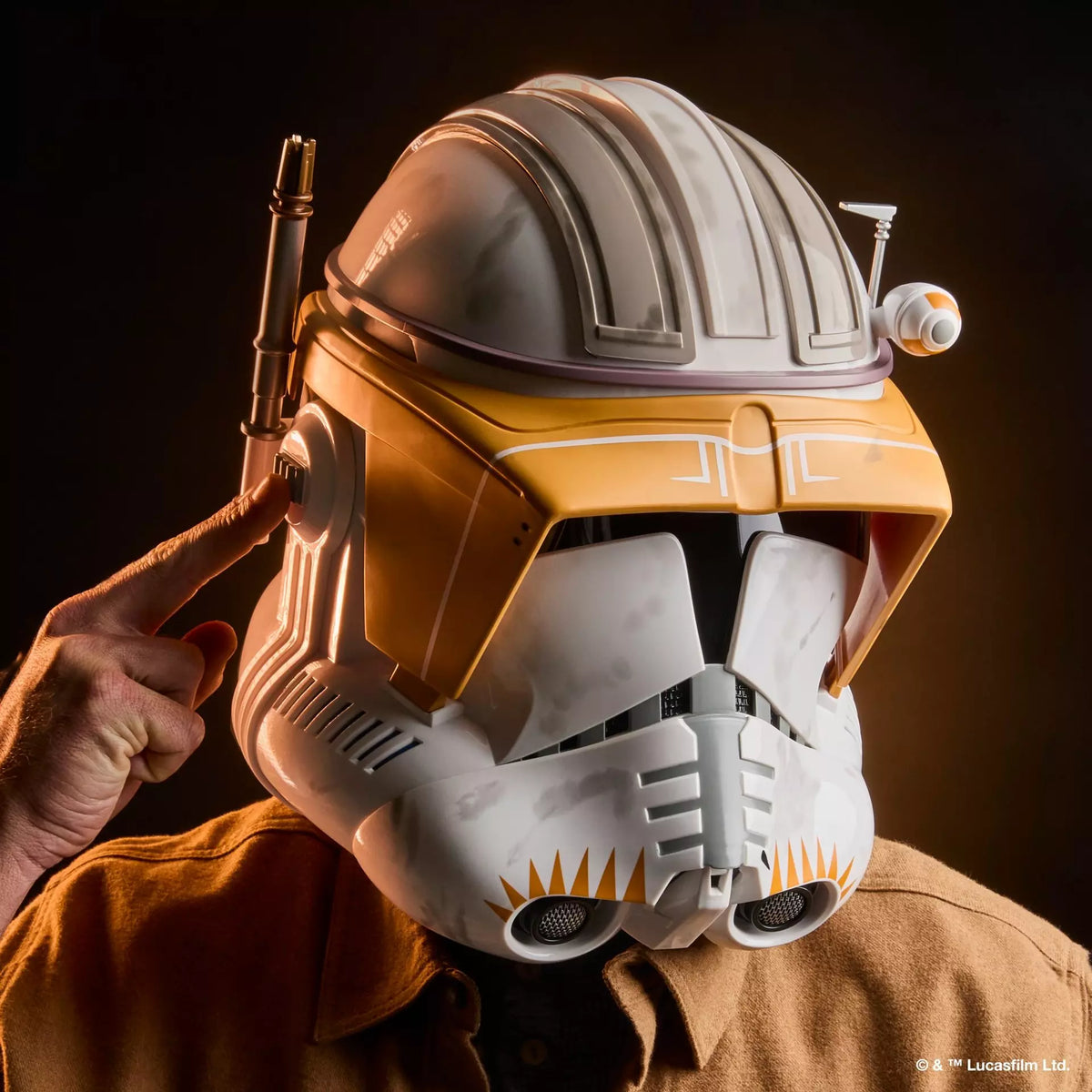 STAR WARS The Black Series Clone Commander Cody Electronic Helmet