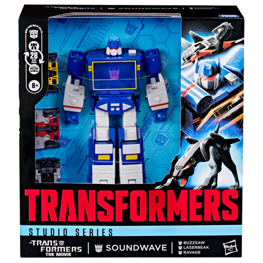 Transformers Studio Series Leader Class The Transformers: The Movie Soundwave