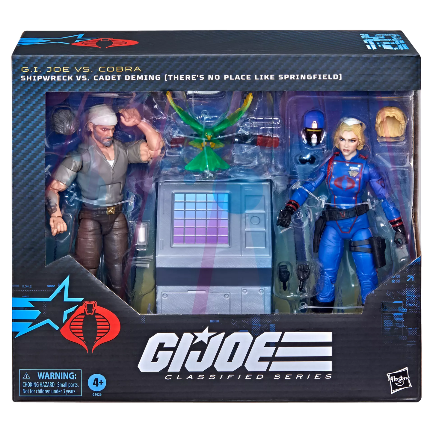 G.I. Joe Classified Series #205 - Shipwreck Vs. Cadet Deming (There's No Place Like Springfield)