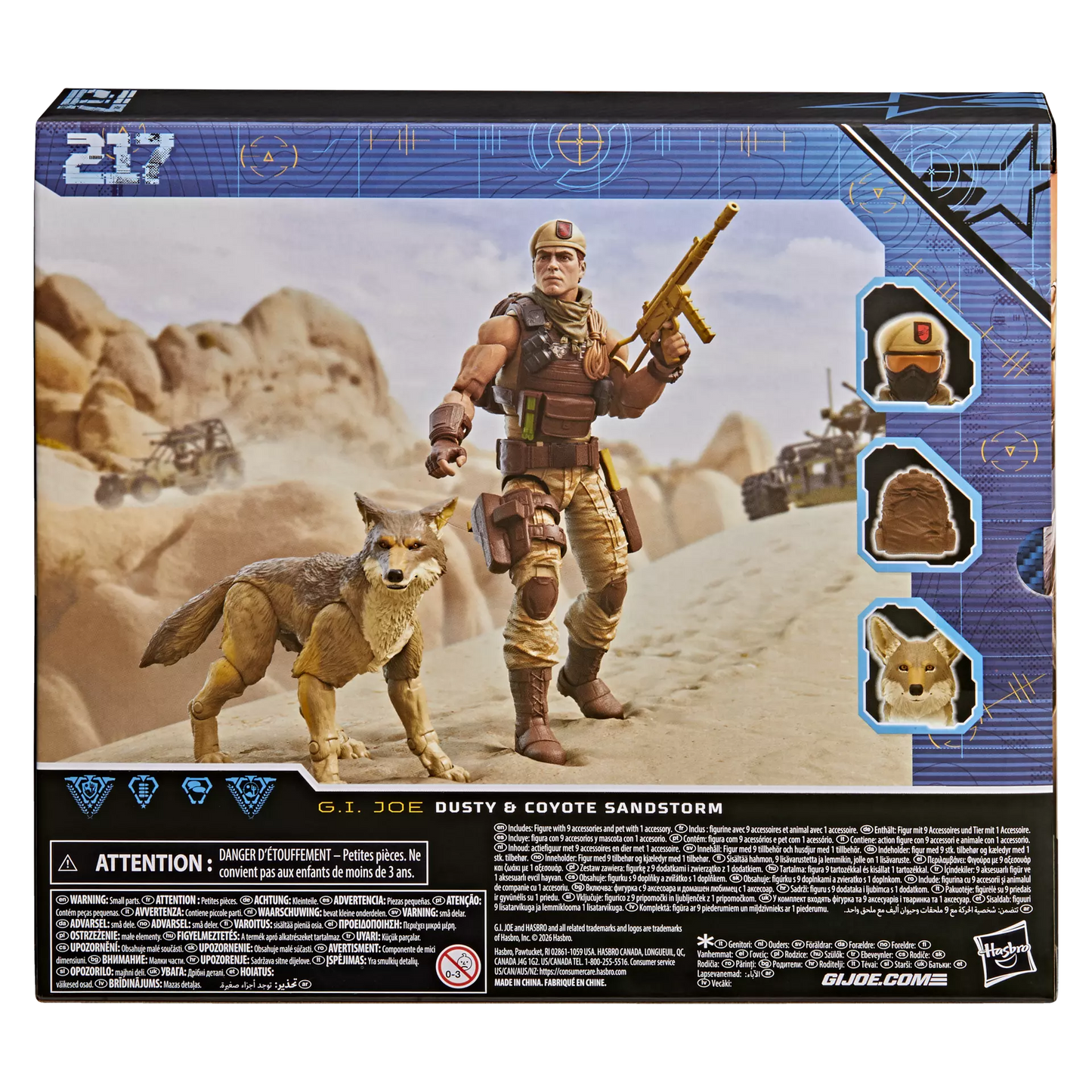 G.I. Joe Classified Series #217, Dusty & Coyote Sandstorm