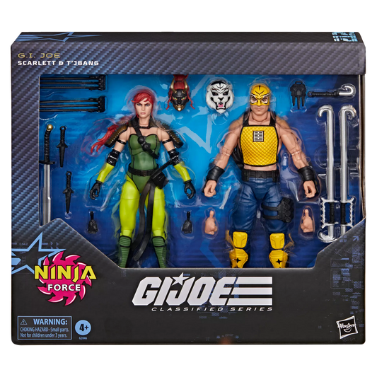 G.I. Joe Classified Series #212, Ninja Force Scarlett and T'Jbang