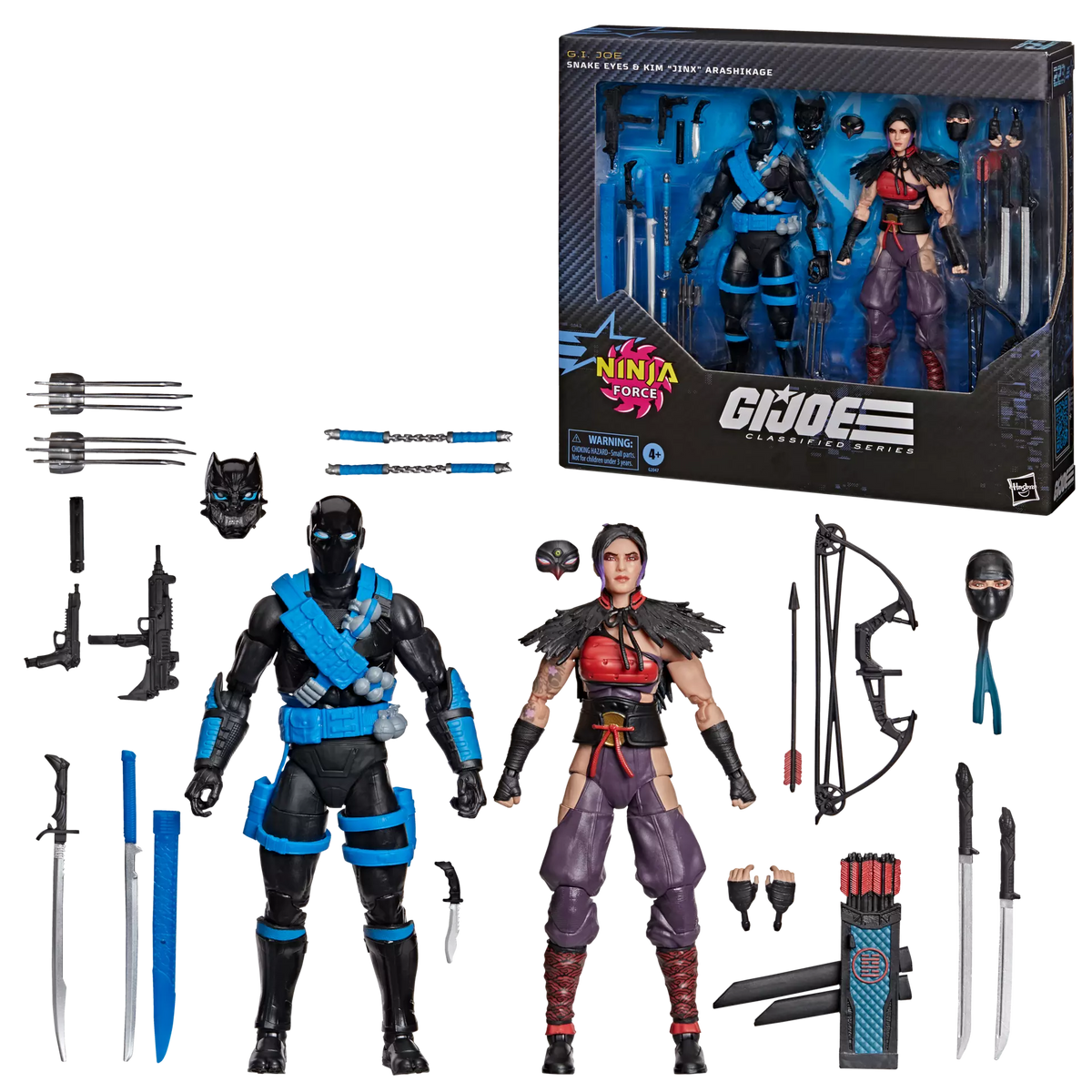 G.I. Joe Classified Series #223 - Ninja Force Snake Eyes & Kim "Jinx" Arashikage
