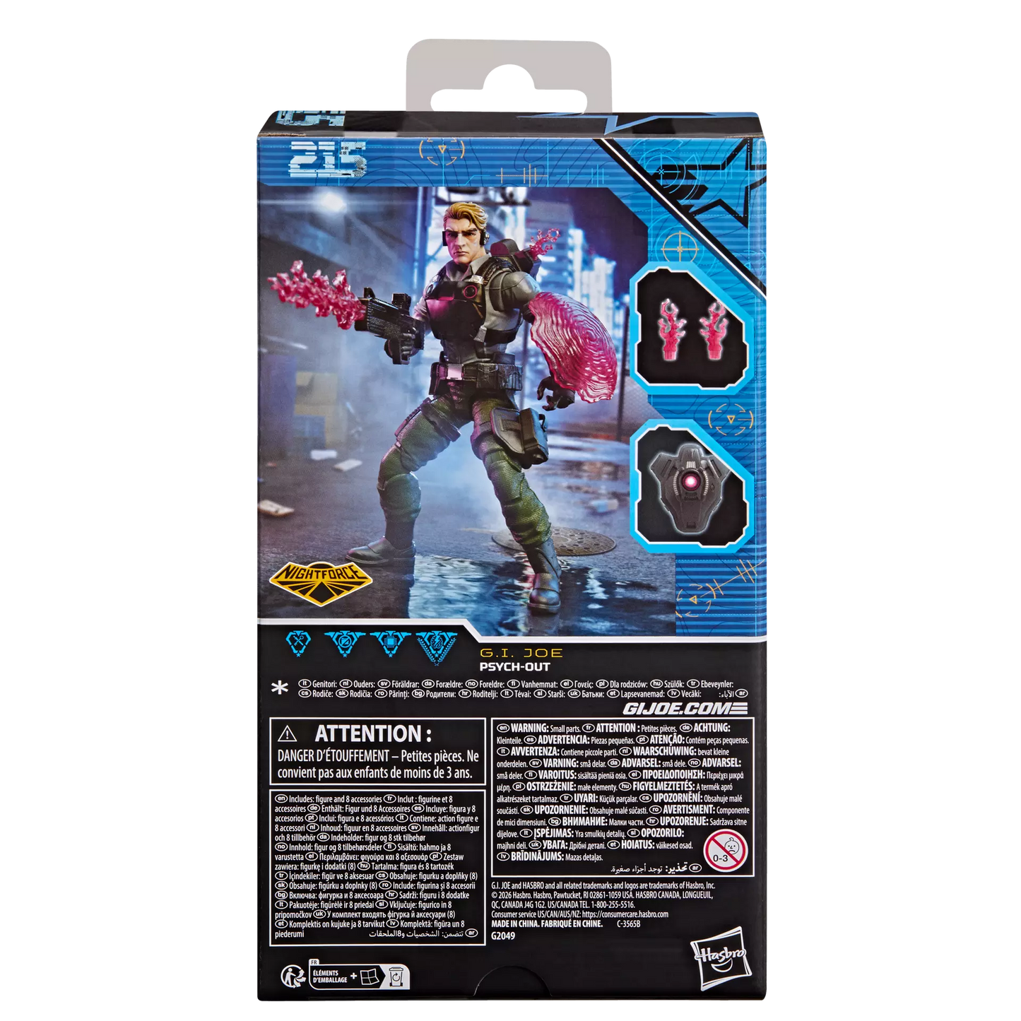 G.I. Joe Classified Series - Night Force Psych-Out #215