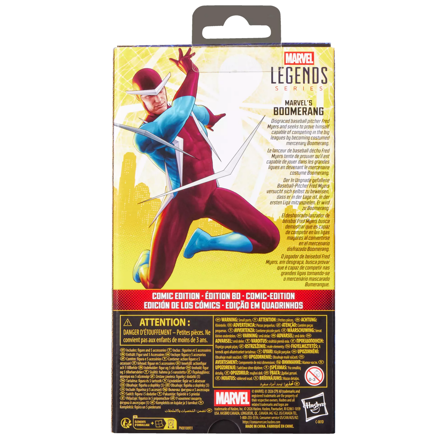 Marvel Legends Series Marvel's Boomerang